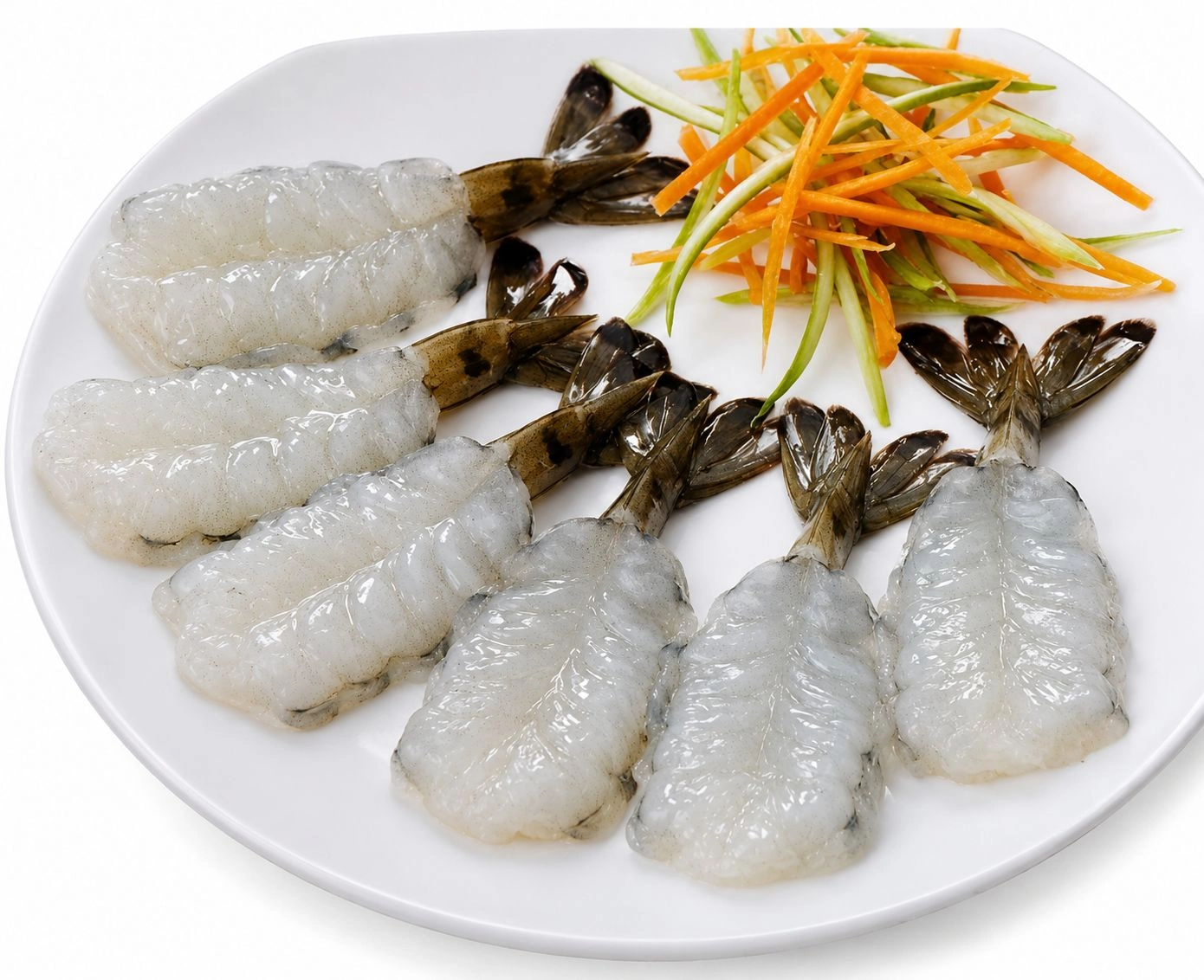 Vannamei butterfly shrimp